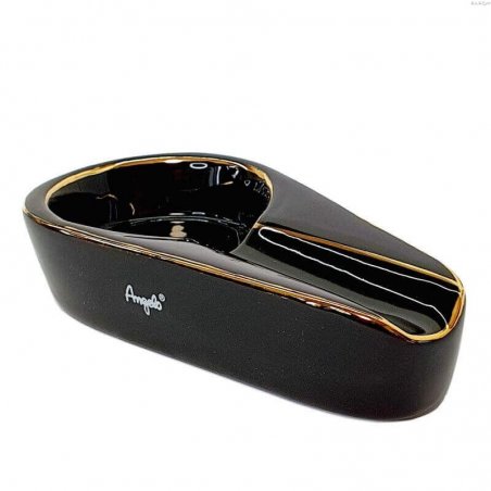 Scrumiera trabuc Angelo Black accesorii fumator trabucuri de vanzare
