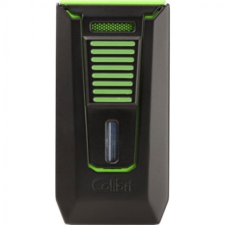 Bricheta Colibri Slide II cu Punch Black Green tutungerie brichete