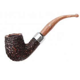 Tutungerie cu Pipa Peterson Derry Rusticated 69 Fishtail 9 mm