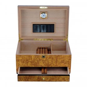 Humidor trabucuri Luxury World Map