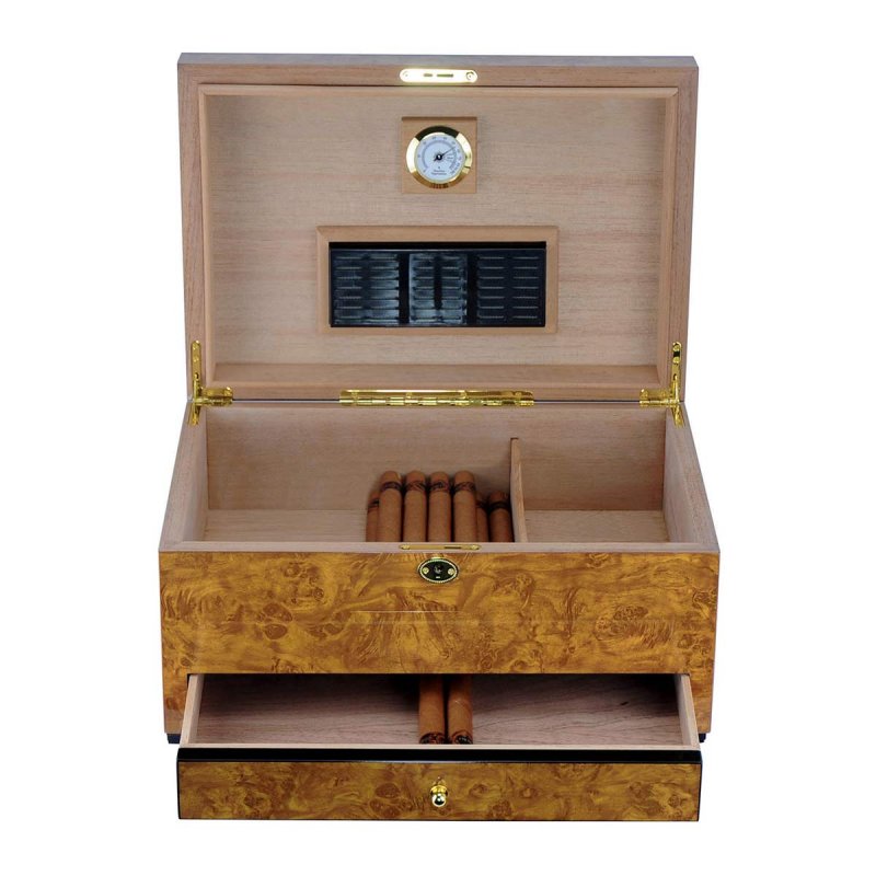 Humidor trabucuri Luxury World Map caut umidor trabucuri premium