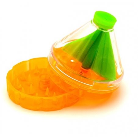 Grinder plastic Toro Cone Portocaliu