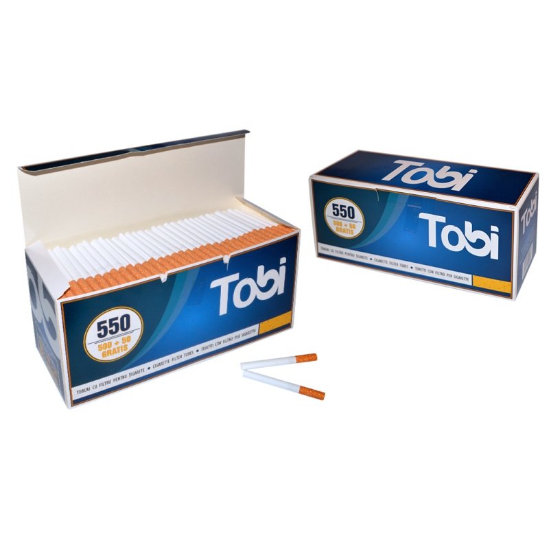 Set Tuburi tigari injectat tutun Tobi 5500 si aparat umplut tuburi