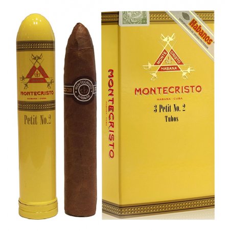 Trabucuri Montecristo Petit No. 2 Tubos 3