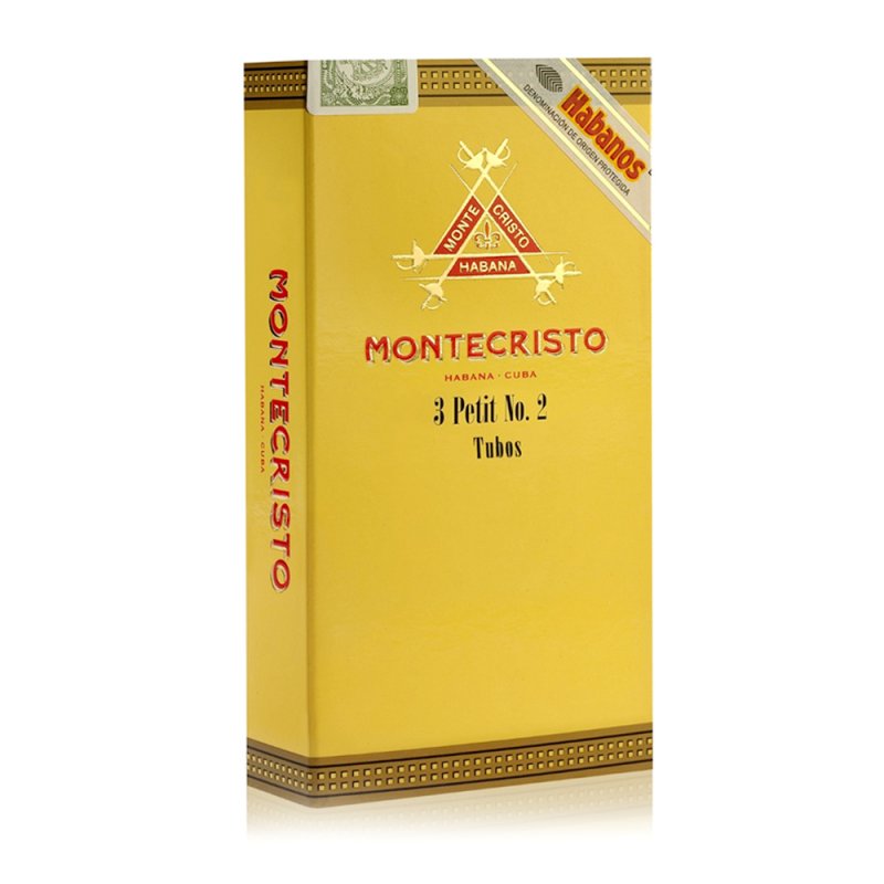 Trabucuri cubaneze Montecristo Petit No. 2 Tubos 3 ieftine