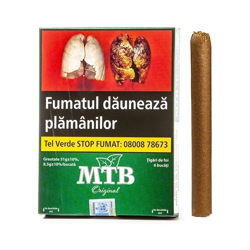 Tigari de foi MTB Green Original 51g