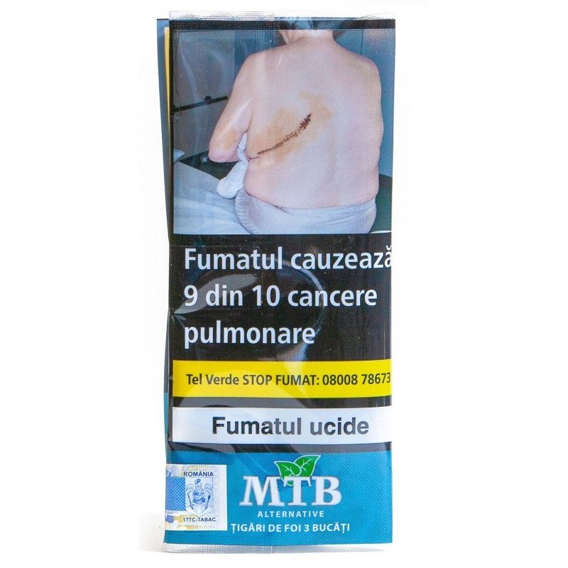 Tigari de foi MTB Alternative 30g cauti tigari de foi cu tutun