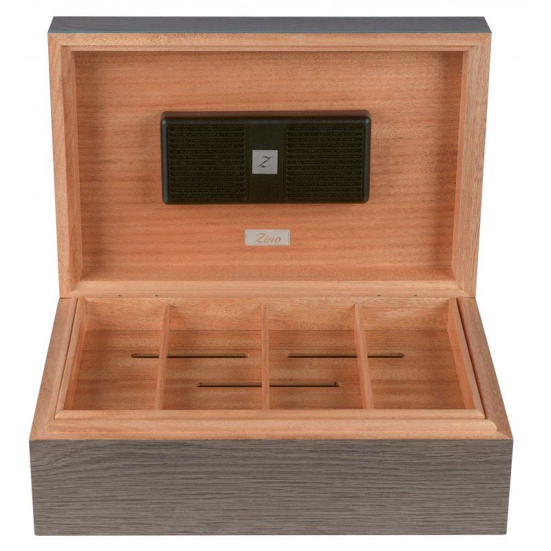 Humidor Zino Davidoff Z80 Grey Oak Accesorii premium trabucuri