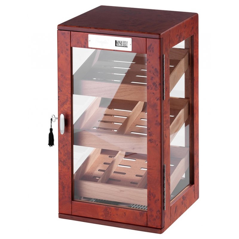 Humidor trabucuri Cabinet Angelo Burlwood 920047