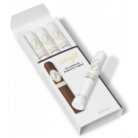 Trabucuri Davidoff Millennium Blend Robusto Tubos 3