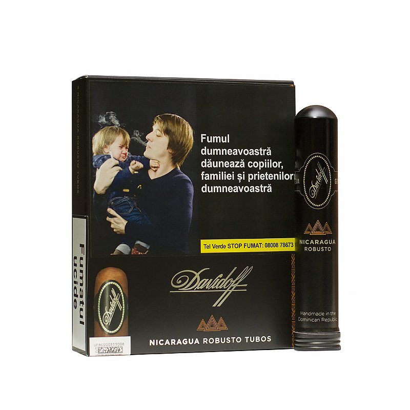 Trabucuri Davidoff Nicaragua Robusto Tubos 4