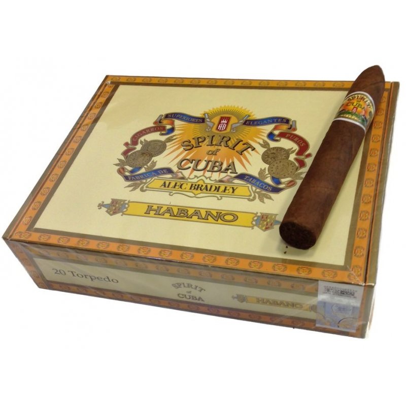 Trabucuri Alec Bradley Spirit of Cuba Habano Torpedo 20