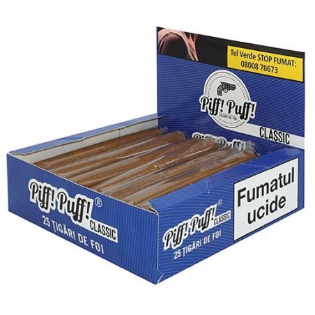 Tigari de foi Piff Puff Classic 240g 25 magazin cu tigari de foi