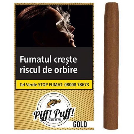 Tigari de foi Piff Puff Gold 48g 5