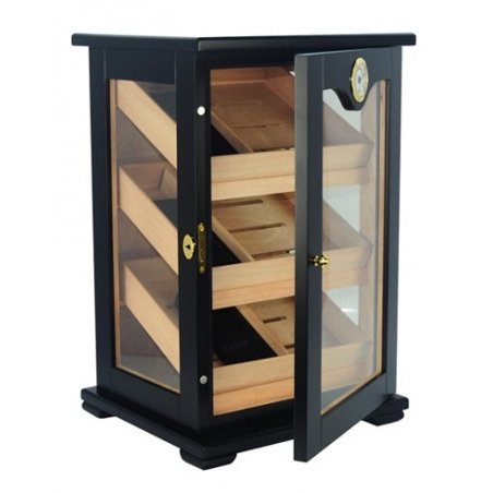Humidor trabucuri Andreas Cabinet Black 1066 accesorii fumatori