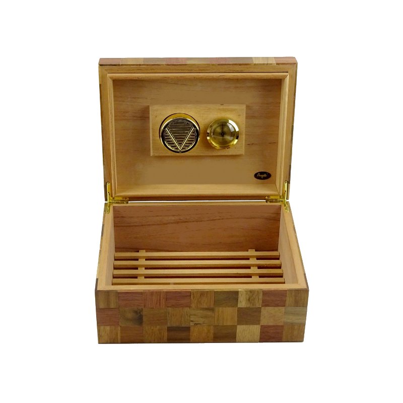 Humidor trabucuri Angelo Matte Brown 920027 fumez trabucuri cubaneze