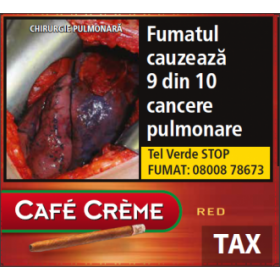 Tigari de foi Cafe Creme Red 10 Pachete