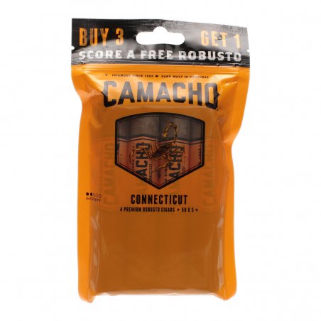 Trabucuri Camacho Fresh Pack Connecticut Robusto 4