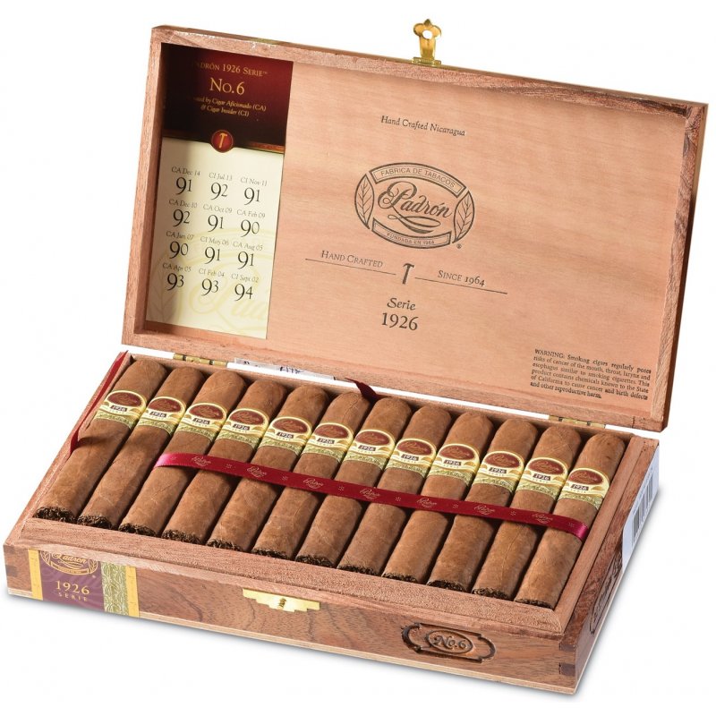 Trabucuri Padron 1926 Serie No 6 Robusto Natural 24