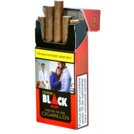 Tigari de foi Djarum Black Ruby 10 tutungerie tigari de foi cirese