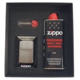 Bricheta Zippo Chrome Set 254737