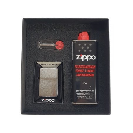 Bricheta Zippo Chrome Set 254737
