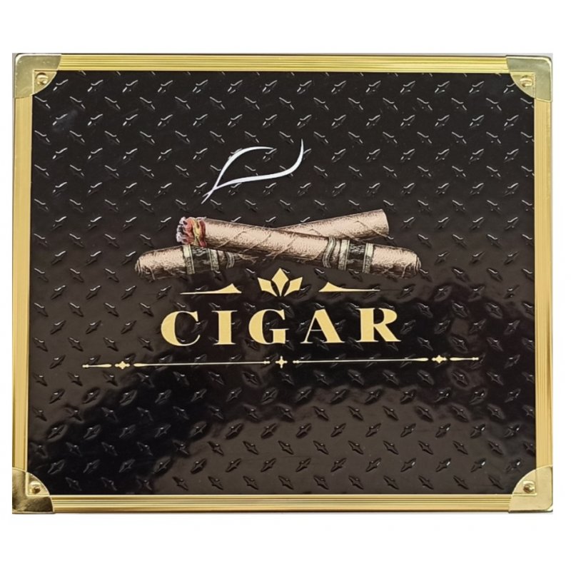 Tutungerie cu Umidor trabucuri Angelo Cigar Black Gold 920049