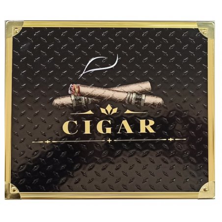 Tutungerie cu Umidor trabucuri Angelo Cigar Black Gold 920049