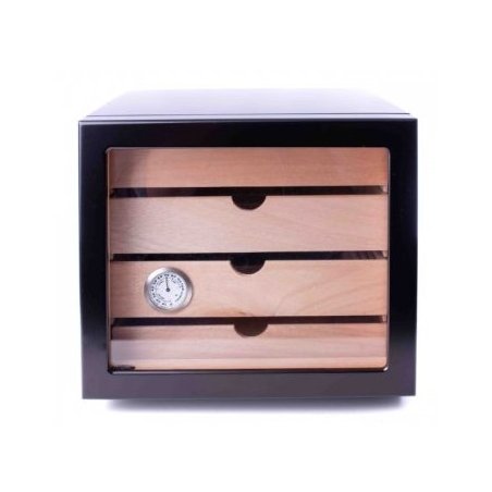 Humidor trabucuri Angelo Cabinet Black 920008 accesorii trabucuri