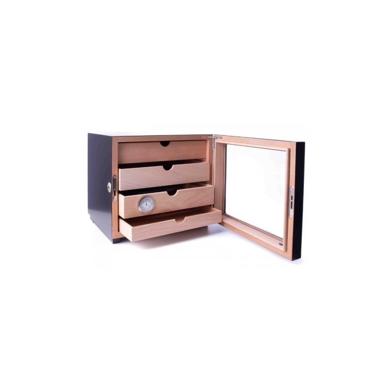 Humidor trabucuri Angelo Cabinet Black 920008 accesorii trabucuri
