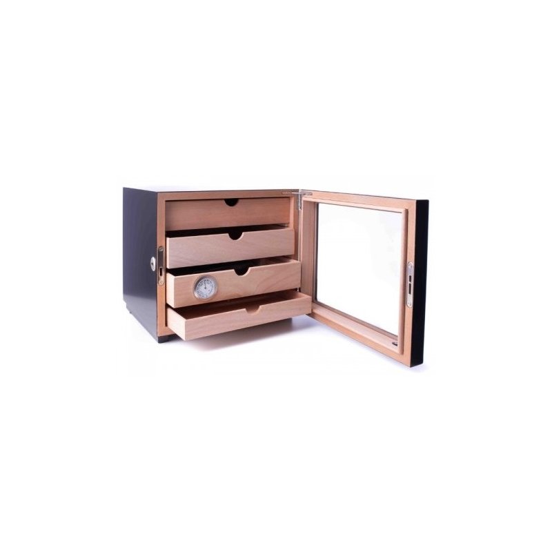 Humidor trabucuri Angelo Cabinet Black 920008 accesorii trabucuri