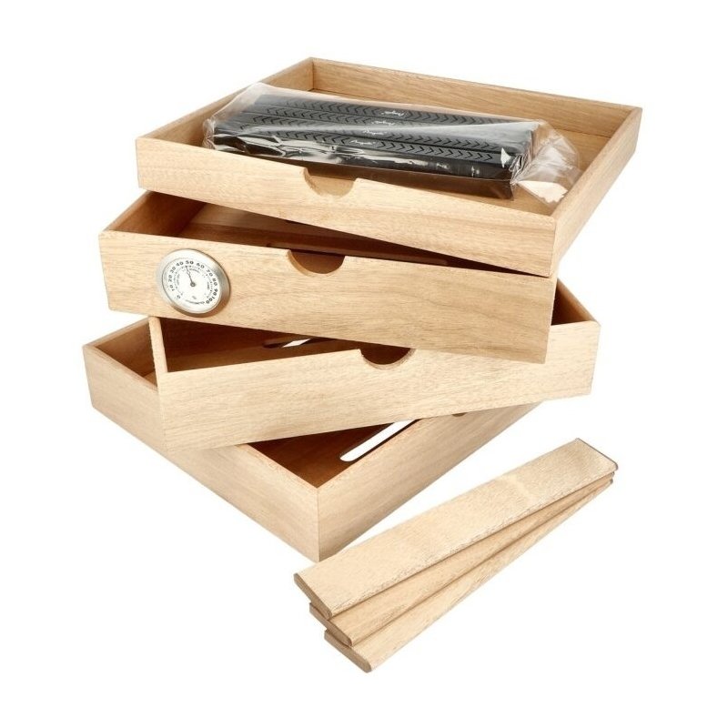 Humidor trabucuri Angelo Cabinet Black 920008 accesorii trabucuri