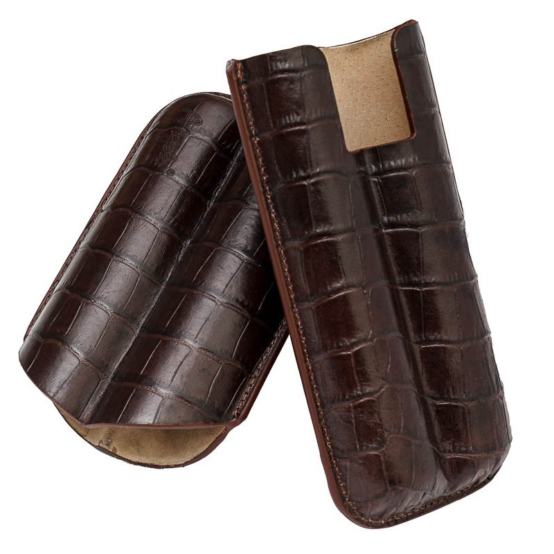 Etui 2 trabucuri Angelo Puro Croco tutungerie trabucuri Cuba