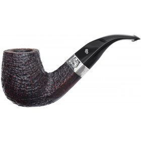 Pipa Peterson Sherlock Holmes Sandblasted Milverton P-Lip 9mm