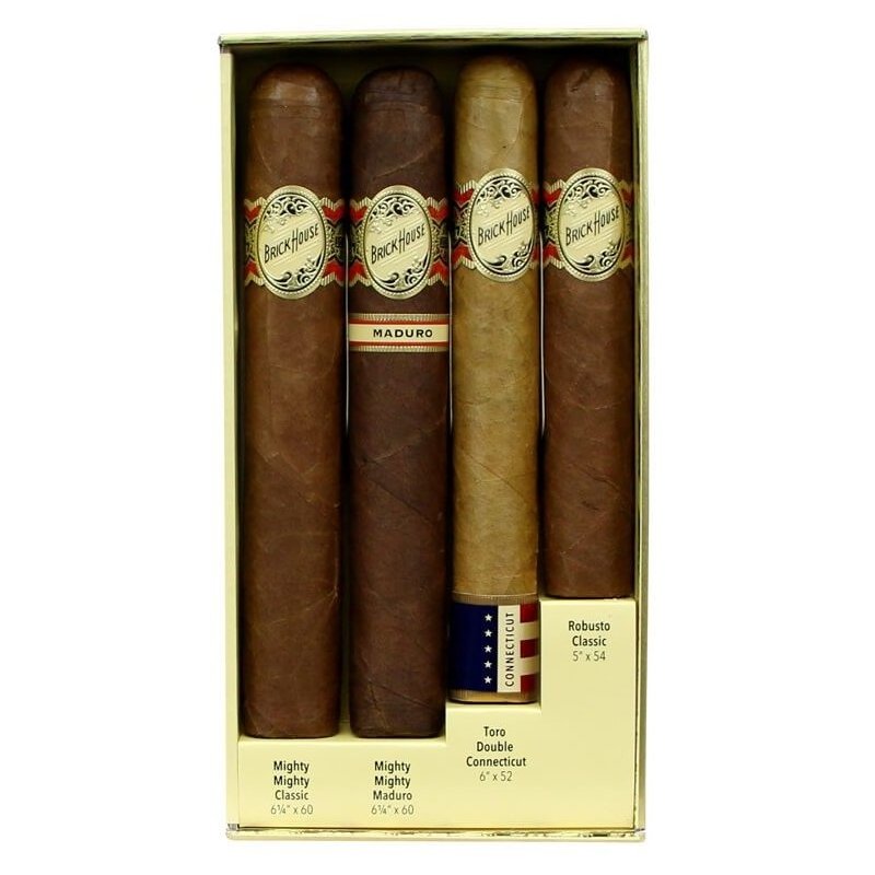 Tutungerie Trabucuri Brick House Mighty Sampler 4 si cutit trabucuri