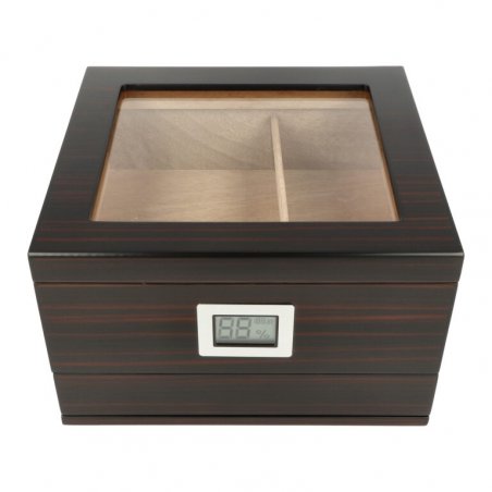 Humidor trabucuri Glossy Ebony 562023 accesorii trabucuri premium