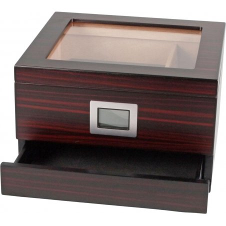 Humidor trabucuri Glossy Ebony 562023 accesorii trabucuri premium