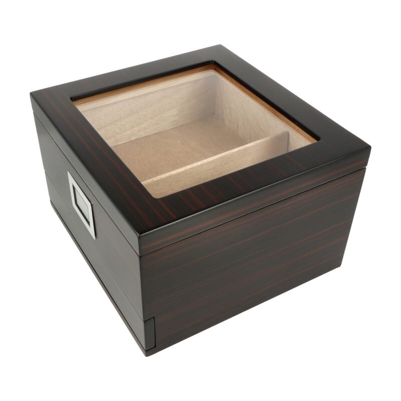 Humidor trabucuri Glossy Ebony 562023 accesorii trabucuri premium