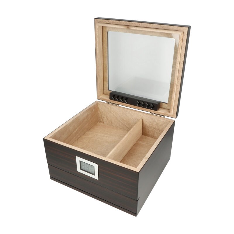 Humidor trabucuri Glossy Ebony 562023 accesorii trabucuri premium