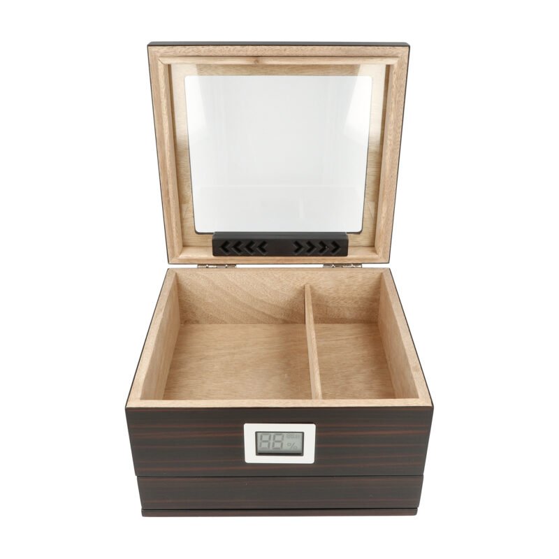 Humidor trabucuri Glossy Ebony 562023 accesorii trabucuri premium