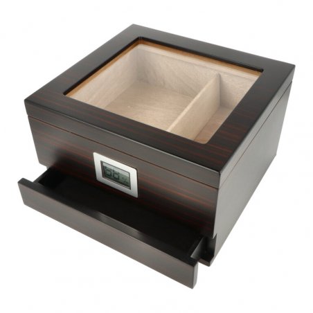 Humidor trabucuri Glossy Ebony 562023 accesorii trabucuri premium