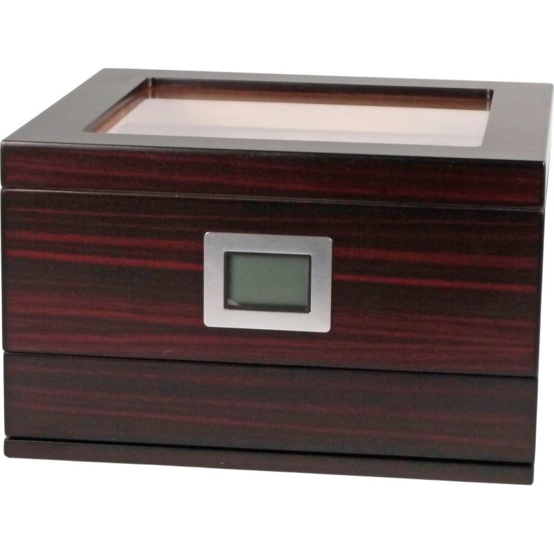 Humidor trabucuri Glossy Ebony 562023 accesorii trabucuri premium