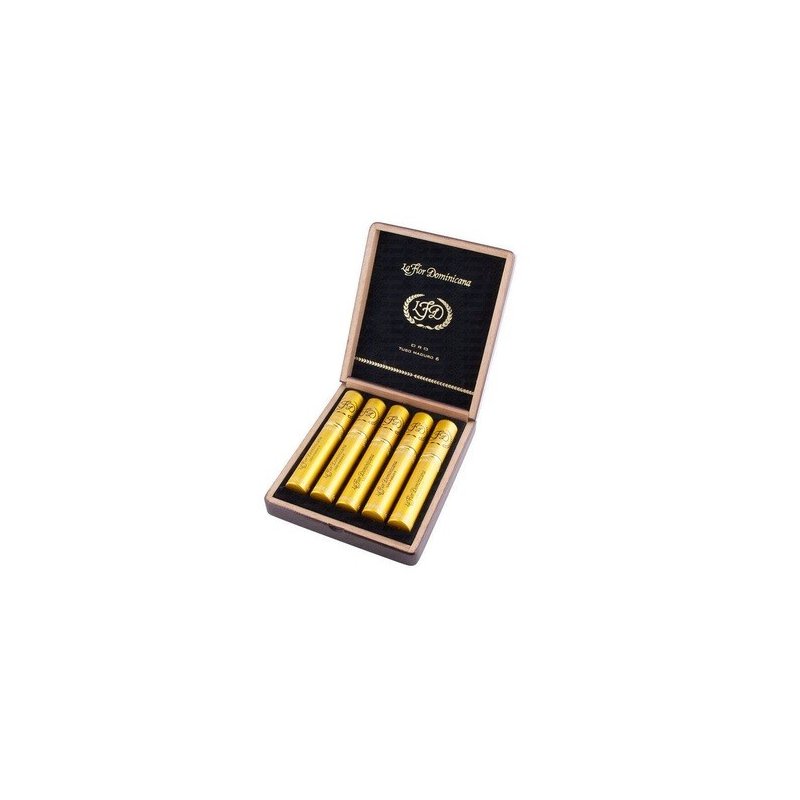Trabucuri La Flor Dominicana Oro No. 6 Maduro 5