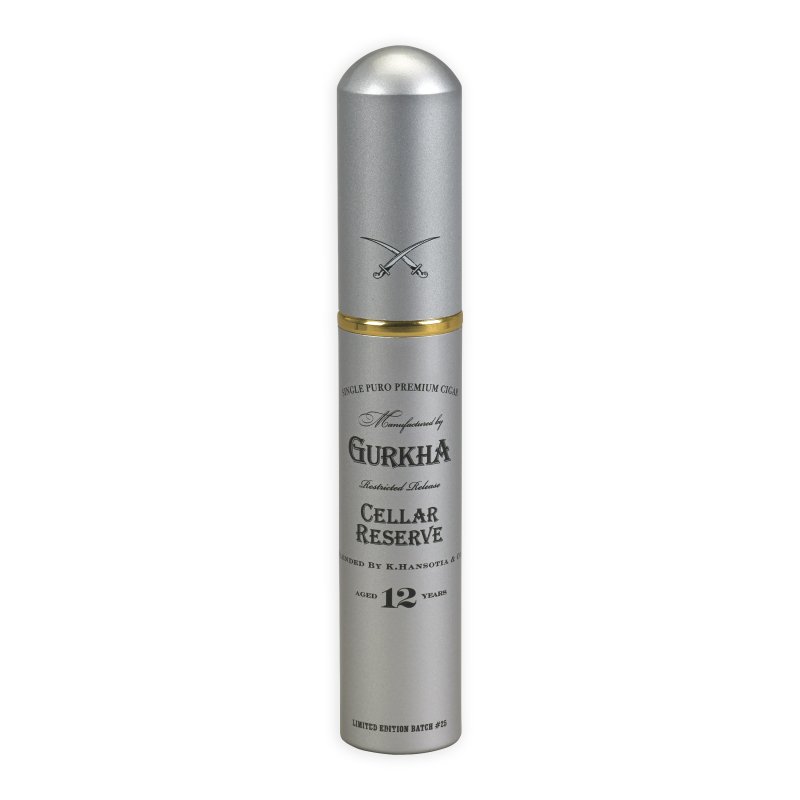 Trabucuri Gurkha 12 Years Cellar Reserve Platinum Tubo 3
