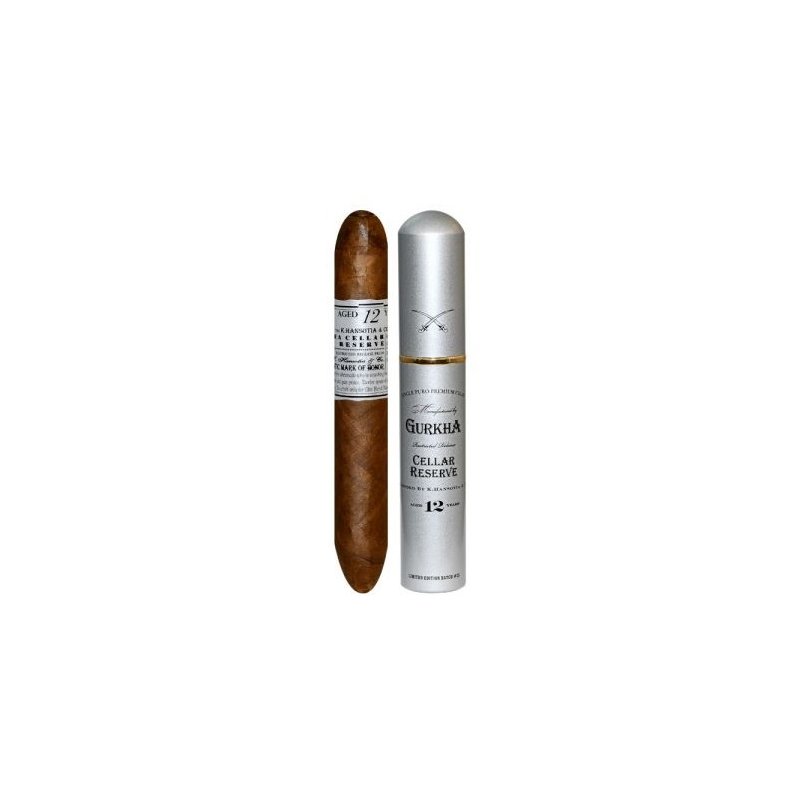Trabucuri Gurkha 12 Years Cellar Reserve Platinum Tubo 9