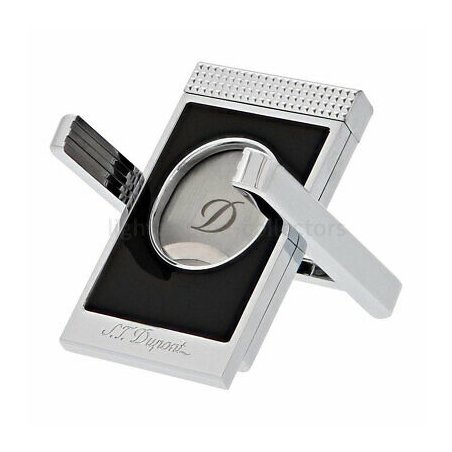 Cutit trabucuri S.T Dupont Stand Black Chrome 003415