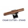 Cutit trabucuri S.T Dupont Stand Black Chrome 003415