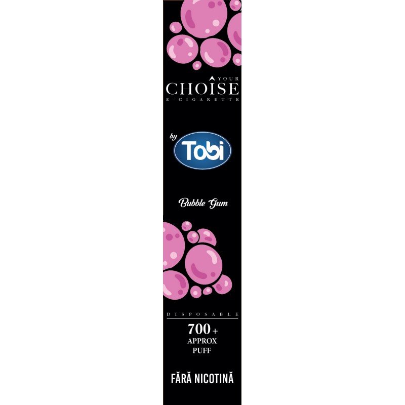 Tigareta electronica Bubblegum Choise by Tobi 0mg vape electronic