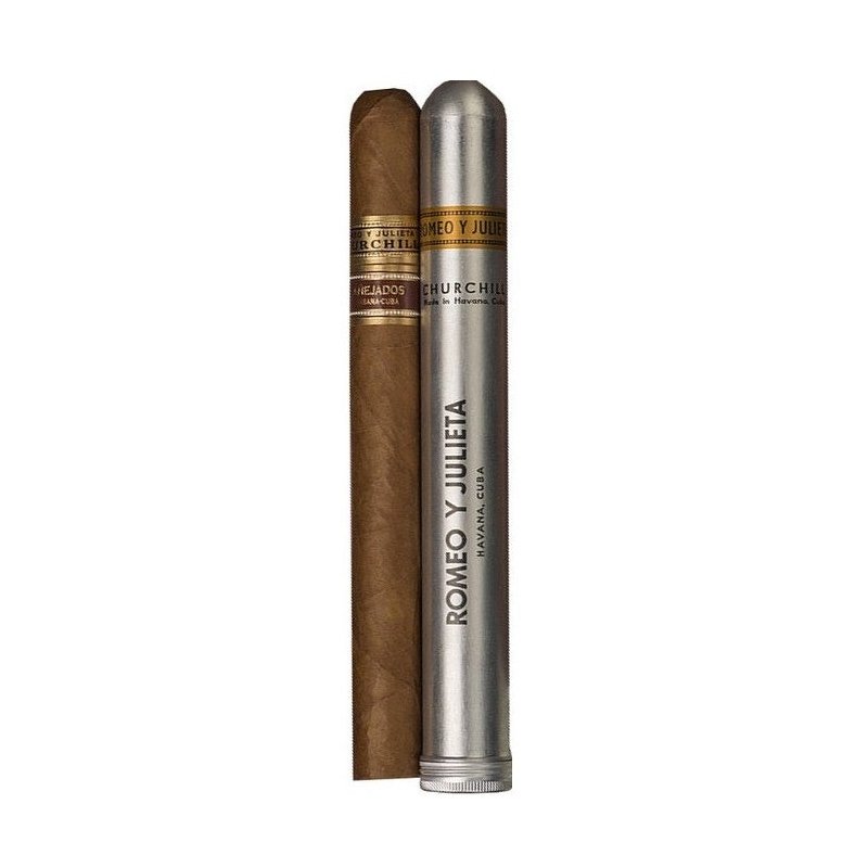 Trabucuri Romeo y Julieta Churchills Anejados 2018 Tubos 25