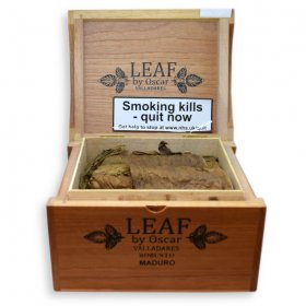 Trabucuri  Oscar Valladares Leaf by Oscar Maduro Robusto 20